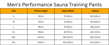 Men's Performance Sauna Training Suit