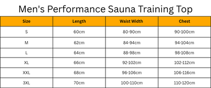 Men's Performance Sauna Training Suit